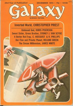 Image for GALAXY Science Fiction: December, Dec. 1973 ( GALAXY Science Fiction: December, Dec. 1973 (