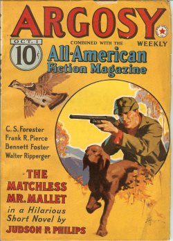 ARGOSY Weekly: October, Oct. 1, 1938 ("Beat to Quarters"; "Lost House")