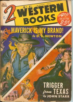 Image for TWO (2) WESTERN BOOKS: Winter 1950 ( TWO (2) WESTERN BOOKS: Winter 1950 (