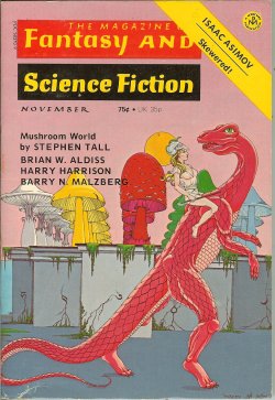 Image for The Magazine of FANTASY AND SCIENCE FICTION (F&SF): November, Nov. 1974 The Magazine of FANTASY AND SCIENCE FICTION (F&SF): November, Nov. 1974