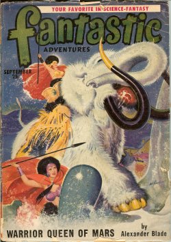 Image for FANTASTIC ADVENTURES: September, Sept. 1950 FANTASTIC ADVENTURES: September, Sept. 1950