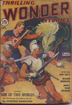 Image for THRILLING WONDER Stories: August, Aug. 1941 THRILLING WONDER Stories: August, Aug. 1941