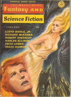 Image for The Magazine of FANTASY AND SCIENCE FICTION (F&SF): January, Jan. 1968 The Magazine of FANTASY AND SCIENCE FICTION (F&SF): January, Jan. 1968