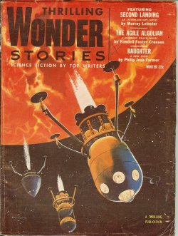 Image for THRILLING WONDER STORIES: Winter 1954 THRILLING WONDER STORIES: Winter 1954