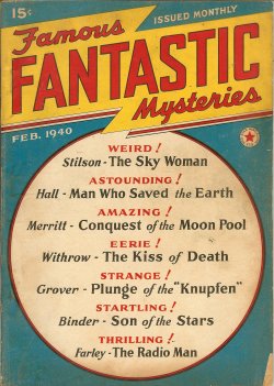 Image for FAMOUS FANTASTIC MYSTERIES: February, Feb. 1940 ( FAMOUS FANTASTIC MYSTERIES: February, Feb. 1940 (