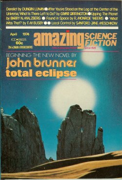 Image for AMAZING Science Fiction: April. Apr. 1974 ( AMAZING Science Fiction: April. Apr. 1974 (