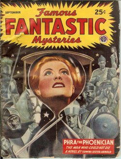 Image for FAMOUS FANTASTIC MYSTERIES: September, Sept. 1945 ("Phra the Phoenician") FAMOUS FANTASTIC MYSTERIES: September, Sept. 1945 ("Phra the Phoenician")