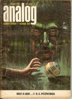 Image for ANALOG Science Fiction/ Science Fact: August, Aug. 1965 ANALOG Science Fiction/ Science Fact: August, Aug. 1965