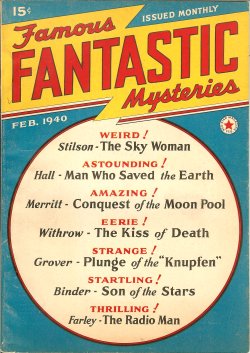 Image for FAMOUS FANTASTIC MYSTERIES: February, Feb. 1940 ( FAMOUS FANTASTIC MYSTERIES: February, Feb. 1940 (