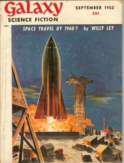 Image for GALAXY Science Fiction: September, Sept. 1952 GALAXY Science Fiction: September, Sept. 1952