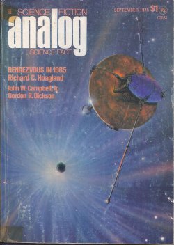 Image for ANALOG Science Fiction/ Science Fact: September, Sept. 1975 ( ANALOG Science Fiction/ Science Fact: September, Sept. 1975 (