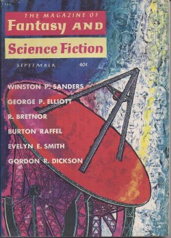 The Magazine of FANTASY AND SCIENCE FICTION (F&SF): September, Sept. 1960
