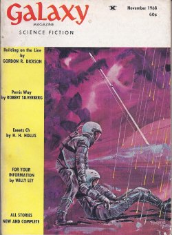 Image for GALAXY Science Fiction: November, Nov. 1968 GALAXY Science Fiction: November, Nov. 1968