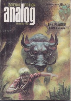 Image for ANALOG Science Fiction/ Science Fact: November, Nov. 1970 ANALOG Science Fiction/ Science Fact: November, Nov. 1970