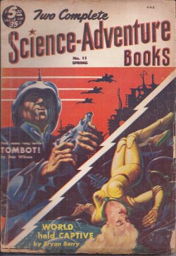 Image for TWO COMPLETE SCIENCE-ADVENTURE BOOKS: Spring 1954 (January, Jan. - March, Mar.) No. 11 ( TWO COMPLETE SCIENCE-ADVENTURE BOOKS: Spring 1954 (January, Jan. - March, Mar.) No. 11 (