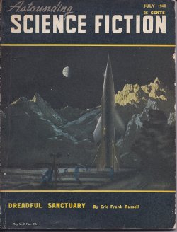 Image for ASTOUNDING Science Fiction: July 1948 ("Dreadful Sanctuary") ASTOUNDING Science Fiction: July 1948 ("Dreadful Sanctuary")