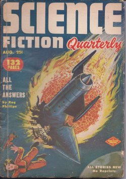 Image for SCIENCE FICTION QUARTERLY: August, Aug. 1952 SCIENCE FICTION QUARTERLY: August, Aug. 1952