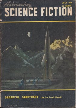 Image for ASTOUNDING Science Fiction: July 1948 ("Dreadful Sanctuary") ASTOUNDING Science Fiction: July 1948 ("Dreadful Sanctuary")