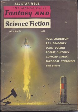 Image for The Magazine of FANTASY AND SCIENCE FICTION (F&SF): March, Mar. 1960 ( The Magazine of FANTASY AND SCIENCE FICTION (F&SF): March, Mar. 1960 (