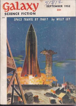 Image for GALAXY Science Fiction: September, Sept. 1952 GALAXY Science Fiction: September, Sept. 1952
