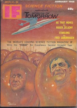 Image for IF Worlds of Science Fiction: January, Jan. 1968 ( IF Worlds of Science Fiction: January, Jan. 1968 (