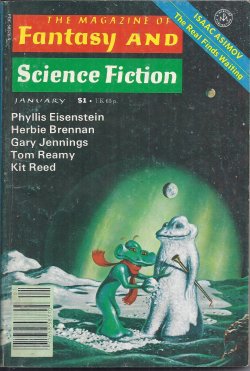 Image for The Magazine of FANTASY AND SCIENCE FICTION (F&SF): January, Jan. 1978 The Magazine of FANTASY AND SCIENCE FICTION (F&SF): January, Jan. 1978