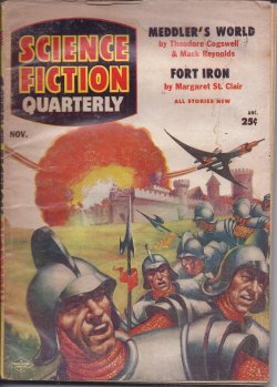 Image for SCIENCE FICTION QUARTERLY: November, Nov. 1955 SCIENCE FICTION QUARTERLY: November, Nov. 1955