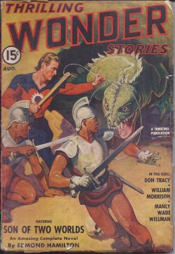 Image for THRILLING WONDER Stories: August, Aug. 1941 THRILLING WONDER Stories: August, Aug. 1941