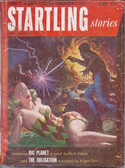 Image for STARTLING Stories: September, Sept. 1952 (;Big Planet;) STARTLING Stories: September, Sept. 1952 (;Big Planet;)