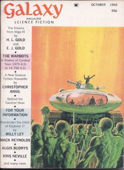 Image for GALAXY Science Fiction: October, Oct. 1968 ( GALAXY Science Fiction: October, Oct. 1968 (