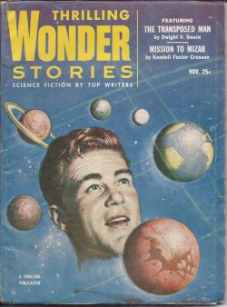 Image for THRILLING WONDER Stories: November, Nov. 1953 THRILLING WONDER Stories: November, Nov. 1953