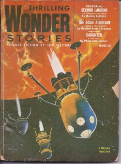 Image for THRILLING WONDER STORIES: Winter 1954 THRILLING WONDER STORIES: Winter 1954