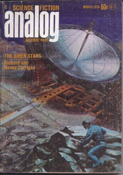 Image for ANALOG Science Fiction/ Science Fact: March, Mar. 1970 ("One Step from Earth") ANALOG Science Fiction/ Science Fact: March, Mar. 1970 ("One Step from Earth")