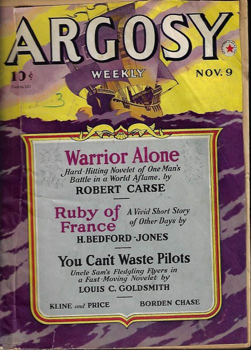 Image for ARGOSY Weekly: November, Nov. 9, 1940 ( ARGOSY Weekly: November, Nov. 9, 1940 (