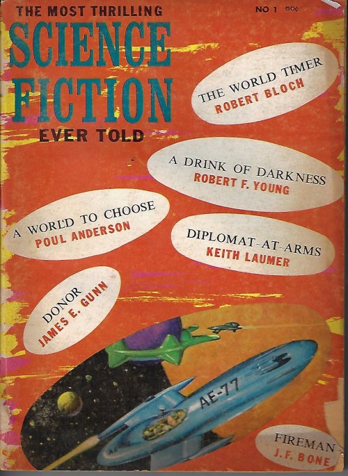 Image for The Most Thrilling SCIENCE FICTION Ever Told: No. 1, 1966 The Most Thrilling SCIENCE FICTION Ever Told: No. 1, 1966