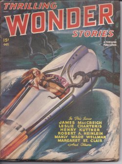 Image for THRILLING WONDER Stories: October, Oct. 1947 THRILLING WONDER Stories: October, Oct. 1947