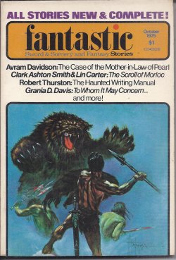 Image for FANTASTIC Stories: October, Oct. 1975 FANTASTIC Stories: October, Oct. 1975