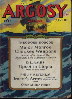 Image for ARGOSY Weekly: August, Aug. 10, 1940 ( ARGOSY Weekly: August, Aug. 10, 1940 (