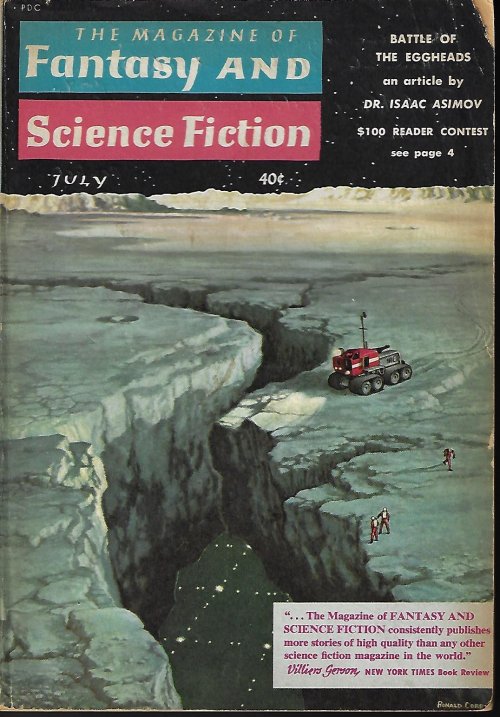 Image for The Magazine of FANTASY AND SCIENCE FICTION (F&SF): July 1959 The Magazine of FANTASY AND SCIENCE FICTION (F&SF): July 1959