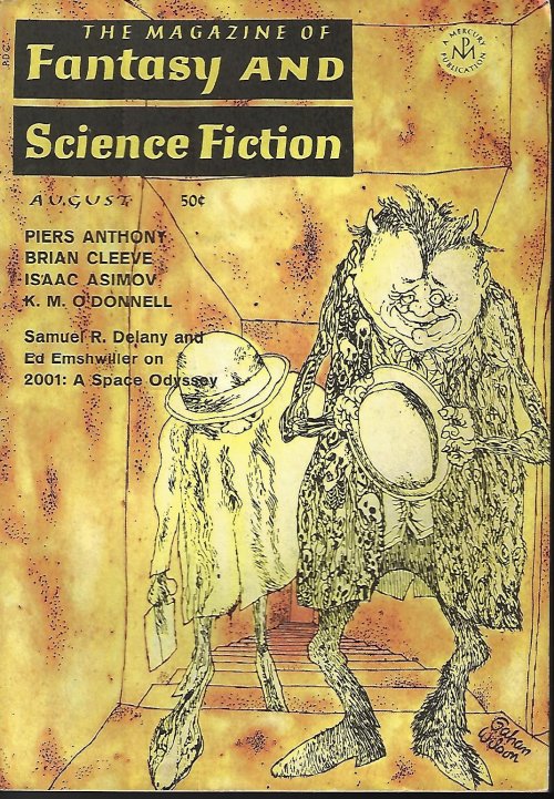 Image for The Magazine of FANTASY AND SCIENCE FICTION ( F&SF ): August, Aug. 1968 ( The Magazine of FANTASY AND SCIENCE FICTION ( F&SF ): August, Aug. 1968 (