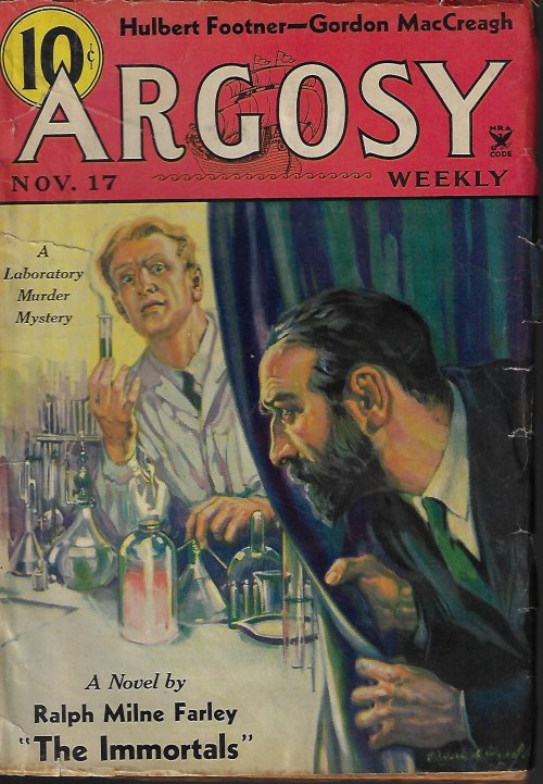 Image for ARGOSY Weekly: November, Nov. 17, 1934 ("The Immortals") ARGOSY Weekly: November, Nov. 17, 1934 ("The Immortals")