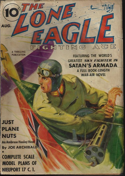 Image for THE LONE EAGLE Fighting Ace: August, Aug. 1938 ( THE LONE EAGLE Fighting Ace: August, Aug. 1938 (