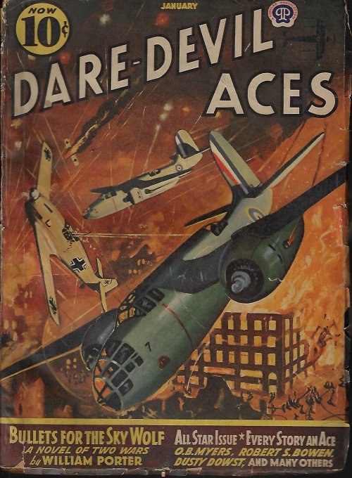 Image for DARE-DEVIL ACES: January, Jan. 1942 DARE-DEVIL ACES: January, Jan. 1942