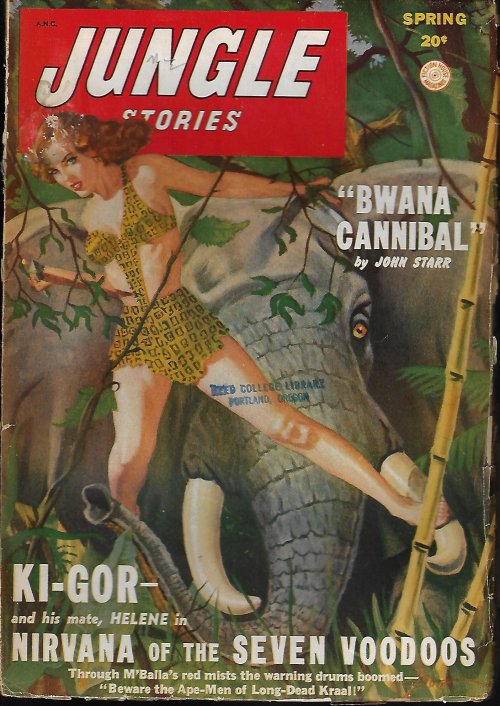 Image for JUNGLE Stories: Spring 1949 JUNGLE Stories: Spring 1949