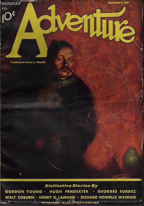 Image for ADVENTURE: January, Jan. 1st, 1933 ADVENTURE: January, Jan. 1st, 1933