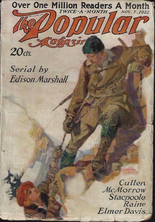 Image for The POPULAR Magazine: November, Nov. 7, 1922 ( The POPULAR Magazine: November, Nov. 7, 1922 (