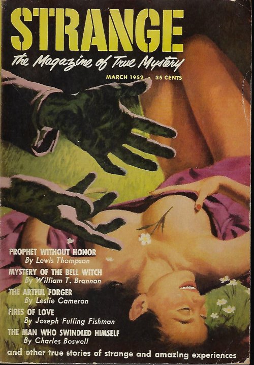 Image for STRANGE The Magazine of True Mystery: March, Mar. 1952 STRANGE The Magazine of True Mystery: March, Mar. 1952