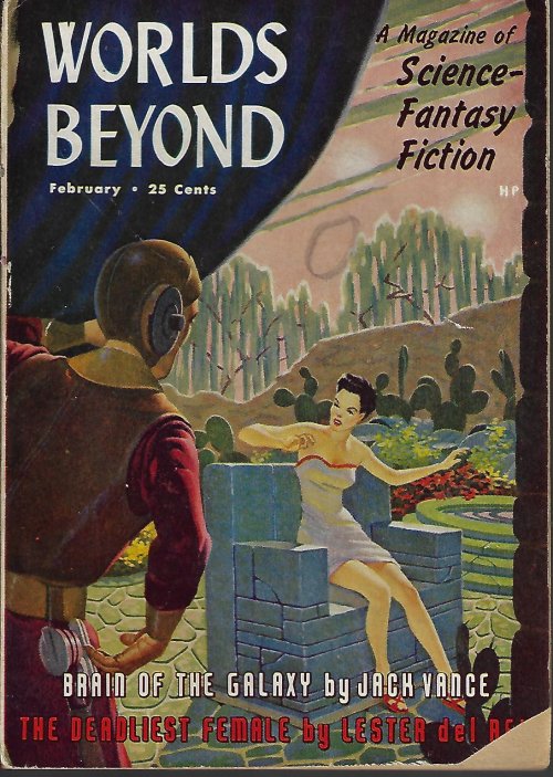 Image for WORLDS BEYOND: February, Feb. 1951 WORLDS BEYOND: February, Feb. 1951