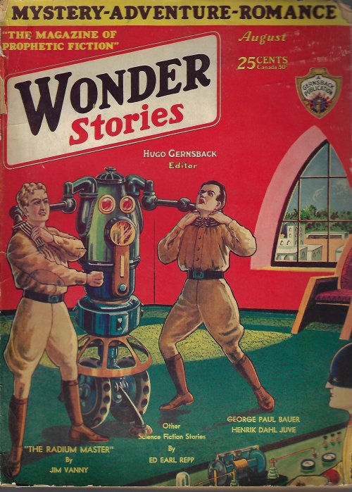 Image for WONDER Stories: August, Aug. 1930 WONDER Stories: August, Aug. 1930
