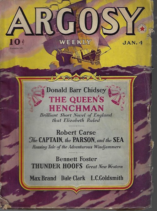 Image for ARGOSY Weekly: January, Jan. 4, 1941 ( ARGOSY Weekly: January, Jan. 4, 1941 (